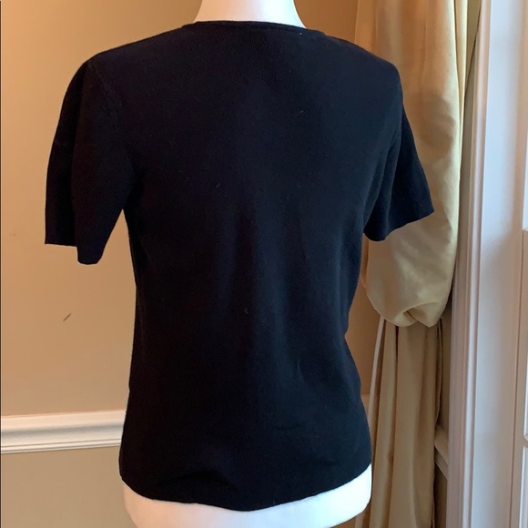 Talbots Heavy Cotton Knit Shell - Picture 4 of 6